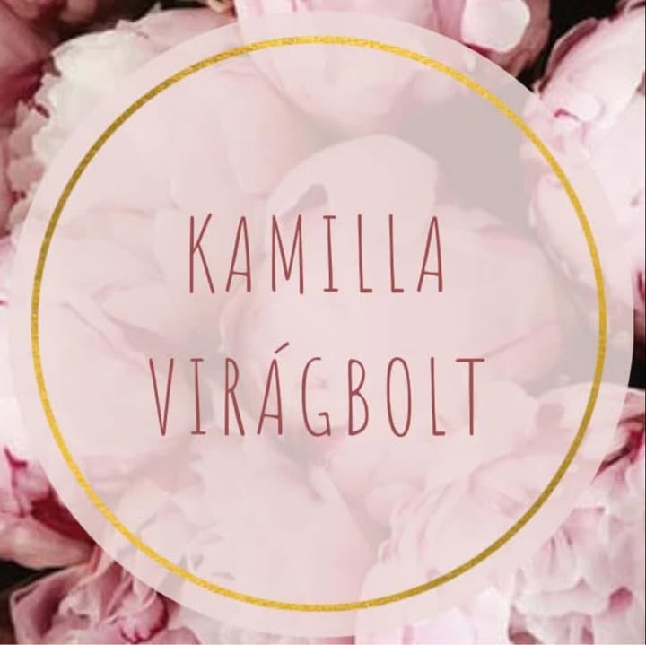 Kamilla Virágbolt Újpest logó